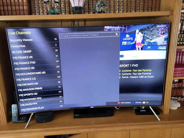 Customer streaming test photo on Android device