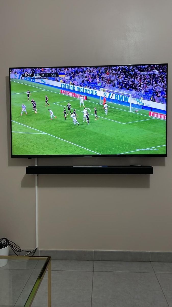 Live TV channels browser running on Apple TV